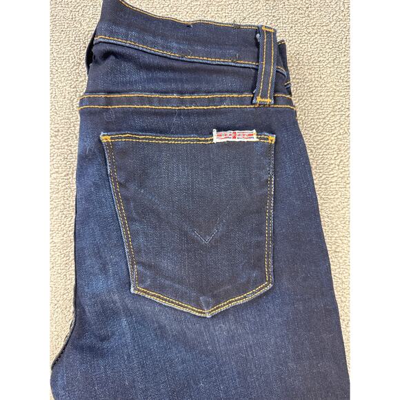 Hudson Jeans Krista Super Skinny Supermodel Dark Wash Size 26 - Picture 3 of 10